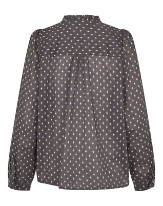 Lollys Laundry - River LL Skjorte - Dark Blue